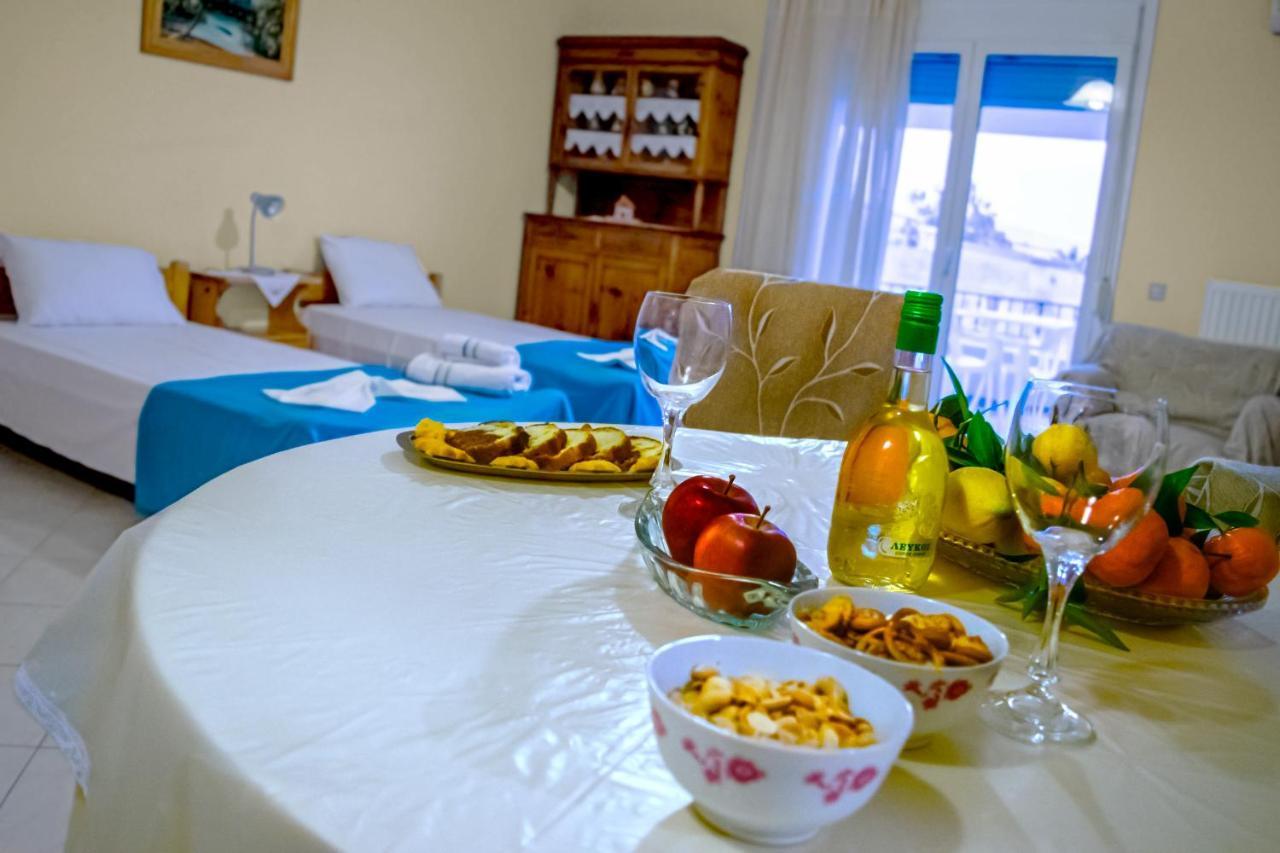 Kleidas Apartments Thymianá エクステリア 写真